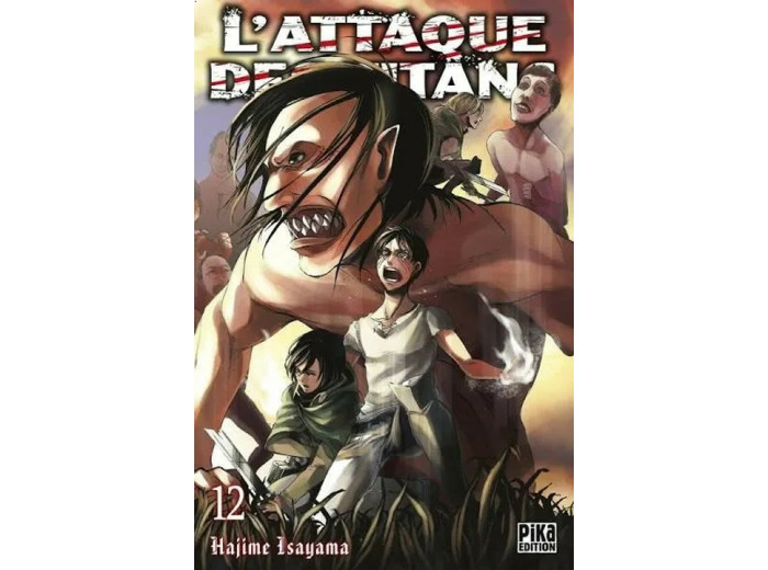 Livre L'attaque des Titans Tome 12