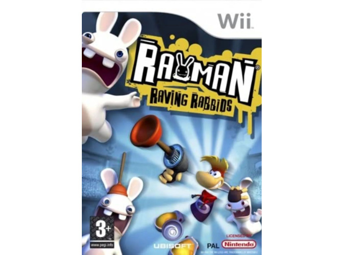 Jeu Wii Rayman Raving Rabbids 2 - Import Uk Wii
