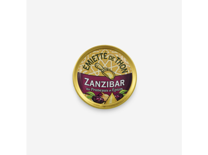 Émietté de Thon Zanzibar aux pruneaux et épices 80g