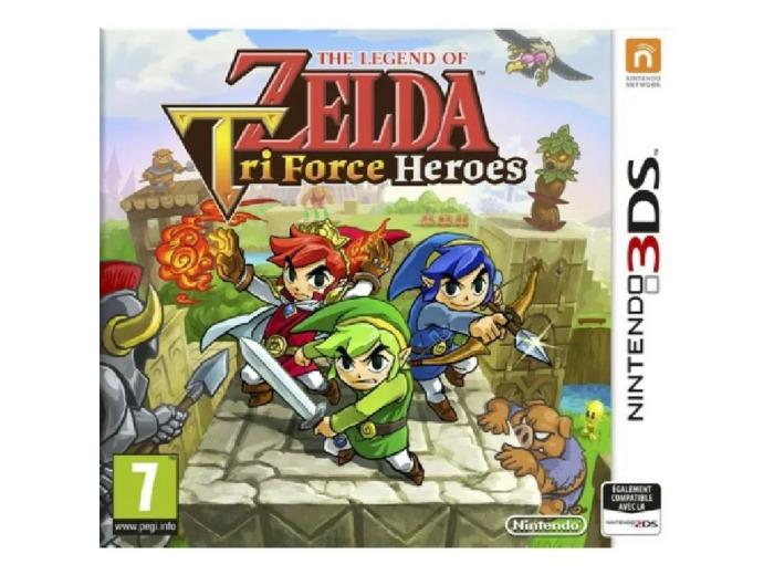 Jeu 3ds The Legend Of Zelda Tri Force Heroes