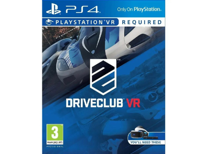 Jeu Ps4 Driveclub Vr