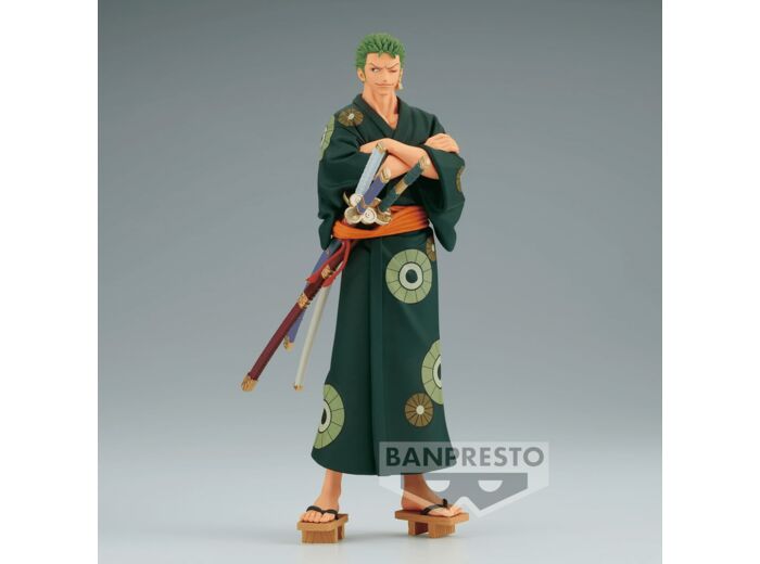 ONE PIECE - Zoro - Figurine DXF-The Grandline Series-Wanokuni 17cm