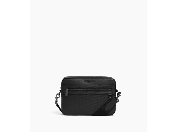 Petite sacoche Emile en cuir signature T