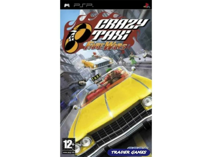 Jeu Psp Crazy Taxi Fare Wars Console