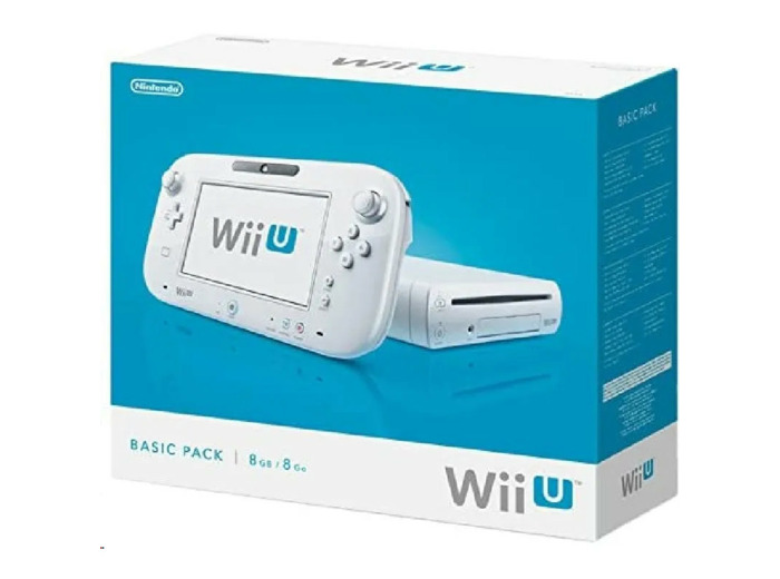 Console Nintendo Wii U 8go Blanche avec Gamepad