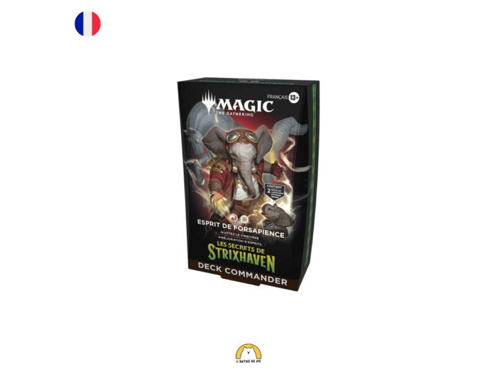 Précommande - Deck Commander : Esprit de Forsapience - Les Secrets de Strixhaven (FR)