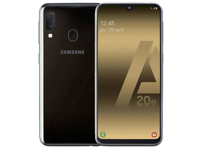 Samsung A20e Double Sim 32 Go Noir Gsm