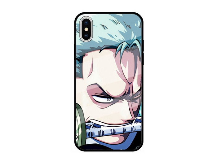 Coque de protection pour iPhone X / XS " ZORO ONE PIECE "