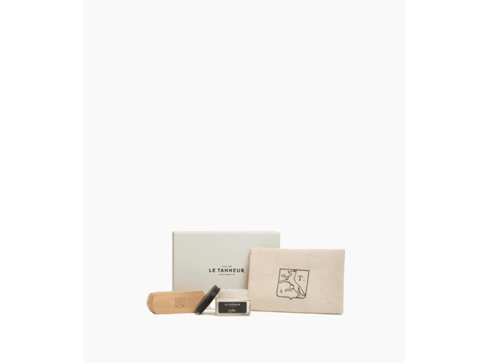 Coffret d'entretien pour le cuir