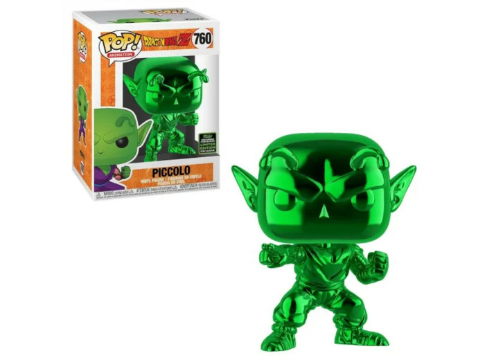 Figurine Funko! Pop - Dragon Ball Z - Piccolo (Chrome vert) N° 760 ECCC Spring Convention 2020 EXCLUSIVE