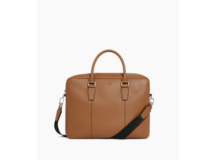 Porte documents 15" Marceau en cuir grainé moyen modèle