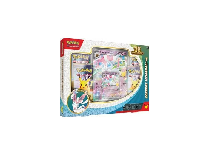 Coffret Pokémon Nymphali ex 30eme anniversaire - FR