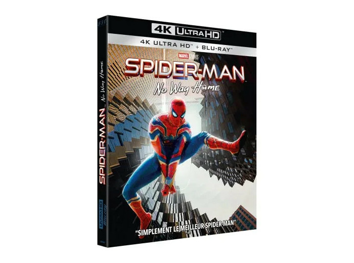 Blu-Ray Spider - Man - No Way Home [4K Ultra HD + Blu - Ray] [4K Ultra HD + Blu - ray]