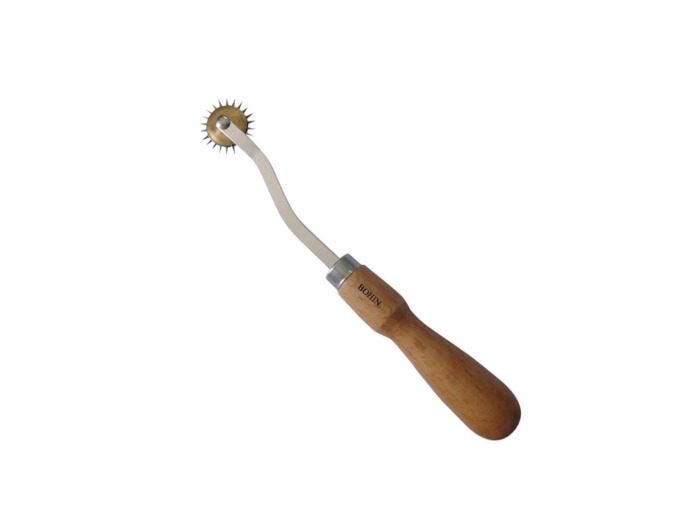 Bohin – Roulette de Marquage Patrons en Bois de Chêne (19 cm)