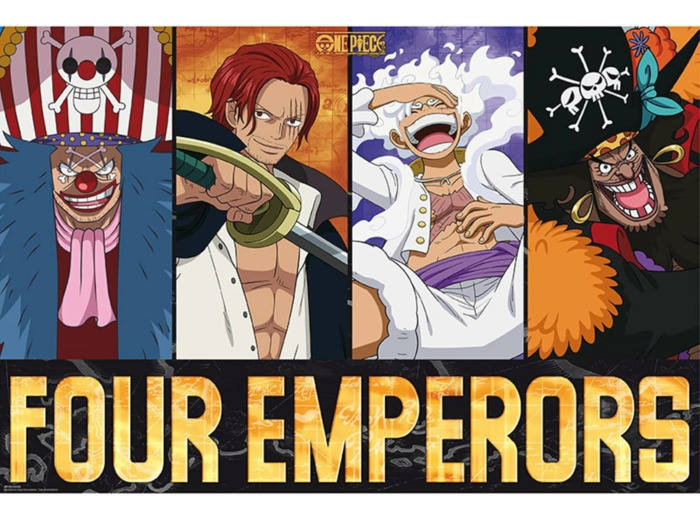 [POSTER] ONE PIECE - Poster Maxi 91,5x61 - Les Quatres Empereurs
