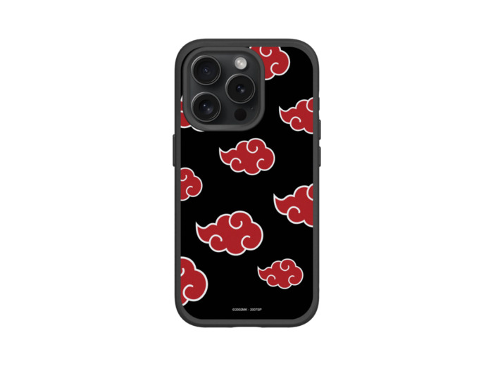 Naruto Shippuden [Logo - Akatsuki] - Coque RHINOSHIELD SolidSuit personnalisée pour iPhone 15