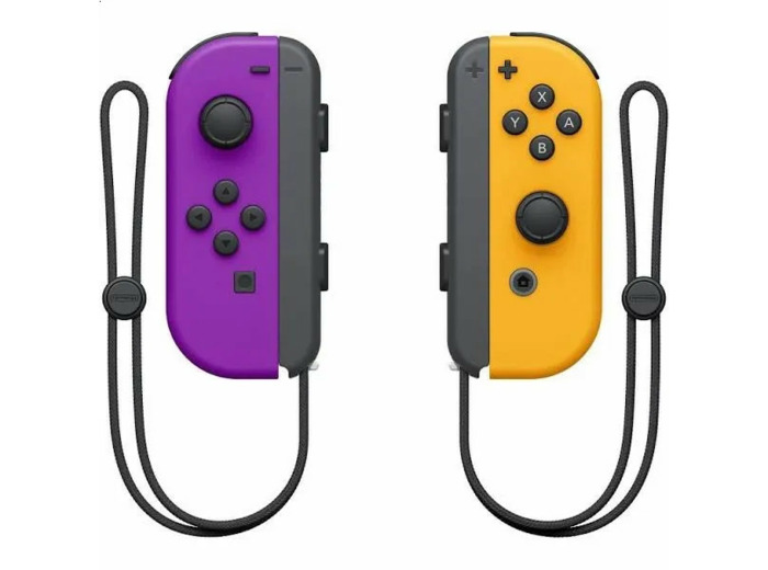 Manettes Nintendo Joy-con Violet/orange