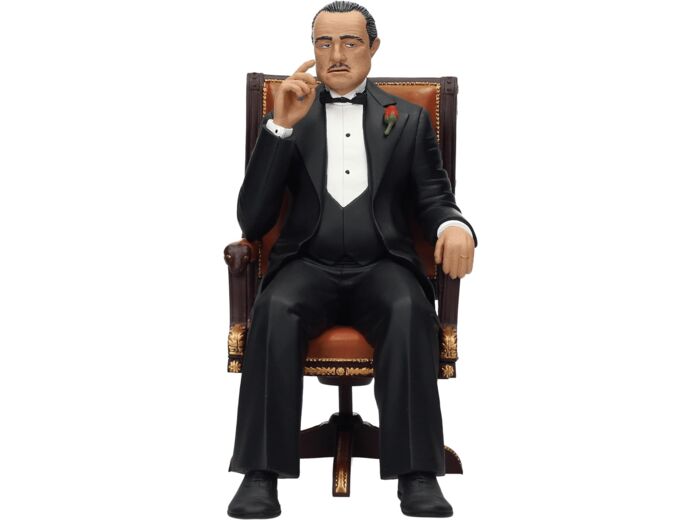 LE PARRAIN - STATUETTE MOVIE ICONS DON VITO CORLEONE 15 CM