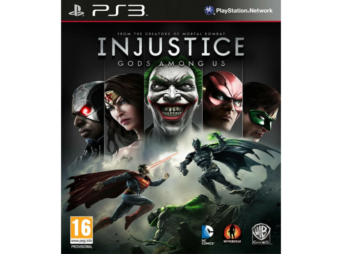 Jeu Ps3 Injustice les Dieux Sont Parmi Nous