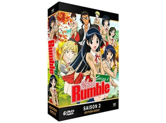 Dvd School Rumble - Intégrale Saison 2 - Edition Gold (6 DVD + Livret)