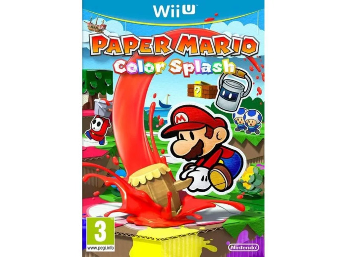 Jeu Wii u Paper Mario Color Splash