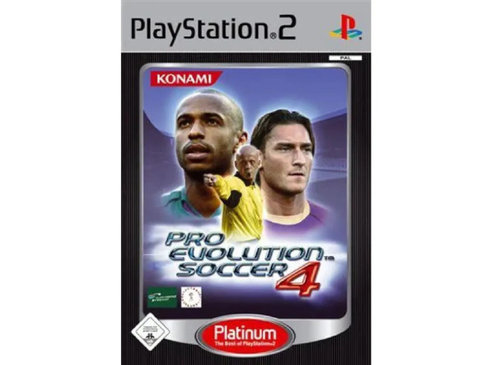 Jeu Ps2 Pro Evolution Soccer 4 Edition Platinum