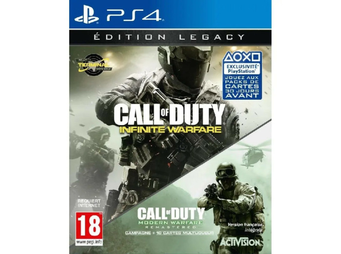 Jeu Ps4 Call Of Duty Infinite Warfare Legacy Edition