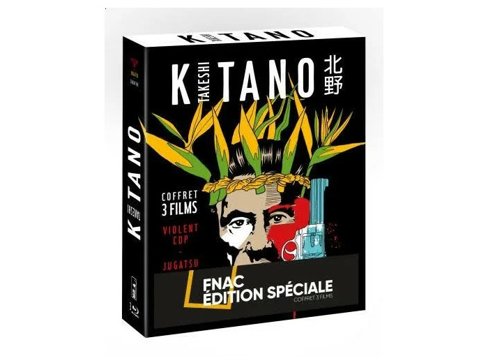 Dvd Coffret Takeshi Kitano 3 Films Edition Spéciale