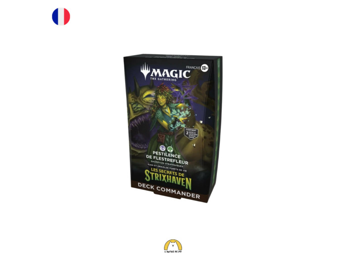 Précommande - Deck Commander : Pestilence de Flestrefleur - Les Secrets de Strixhaven (FR)