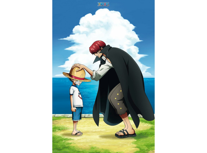 [POSTER] ONE PIECE - Poster (91,5 x 61 cm) - Shanks & Luffy