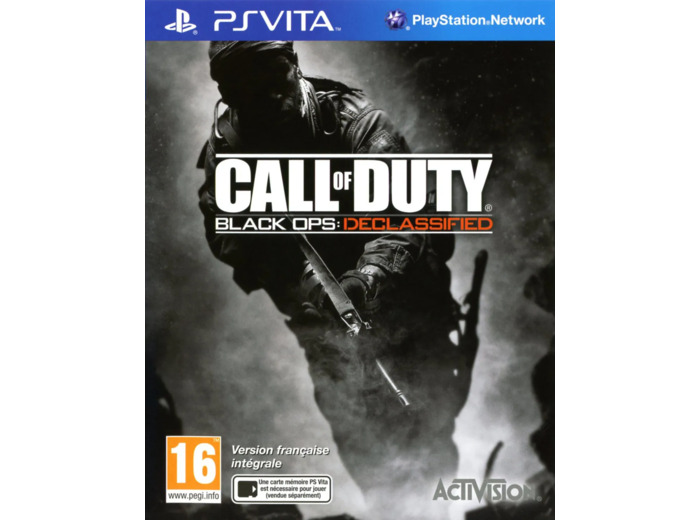 Jeu Sony Psv Call Of Duty Black Ops Declassified