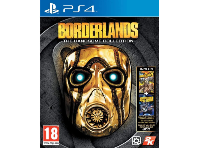 Jeu PS4 Borderlands: The Handsome Collection