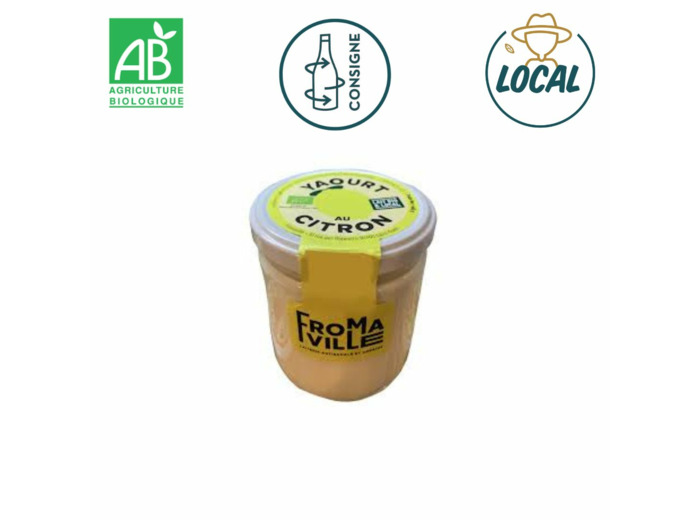 Yaourt Citron basilic 450g x 1