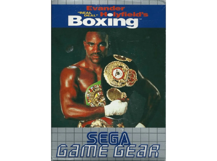 Jeu Sega Game Gear Evander Holyfield Real Deal  Boxing