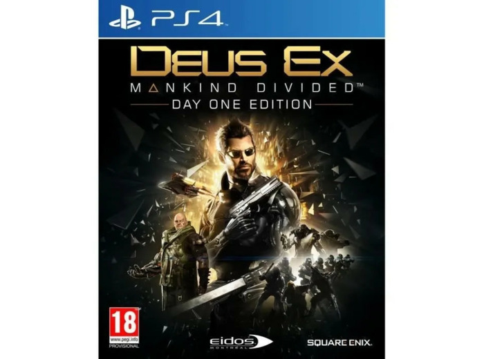 Jeu Ps4 Deus Ex Mankind Divided