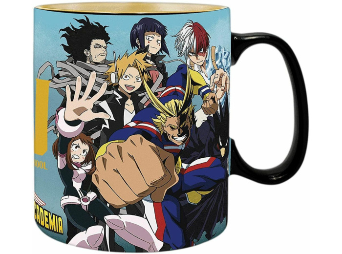 My Hero Academia Mug Thermo-Reactif Groupe 460 Ml