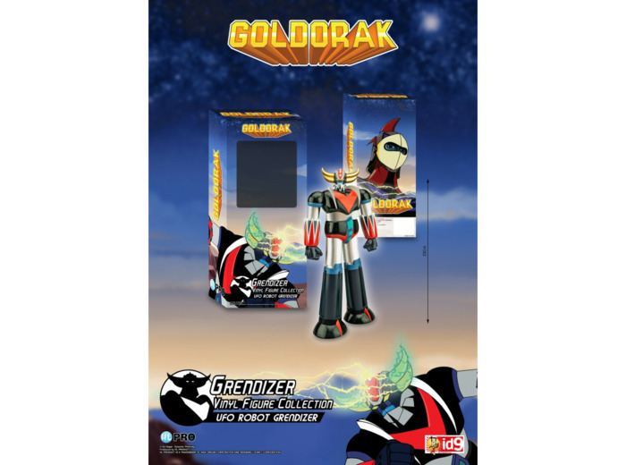 Goldorak Figurine Anime Version 23cm (boite/titre Français)