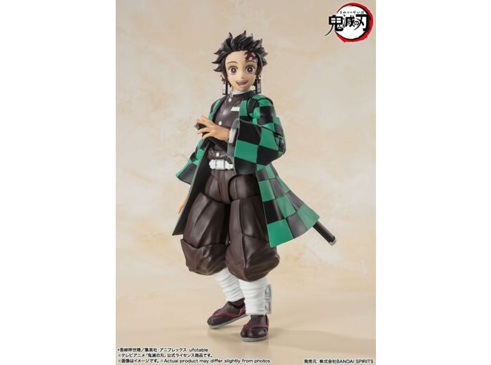 Demon Slayer: Figurine Tanjiro Kamado S.H.Figuarts Bandai