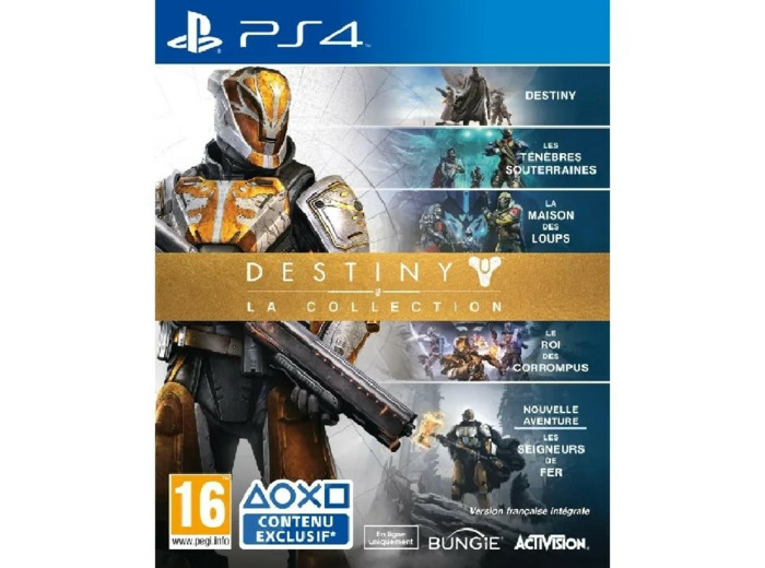 Jeu Ps4 Activision Destiny The Collection Jeux