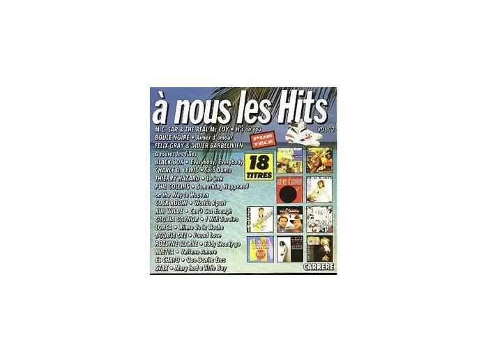 Cd A Nous Les Hits Vol. 12
