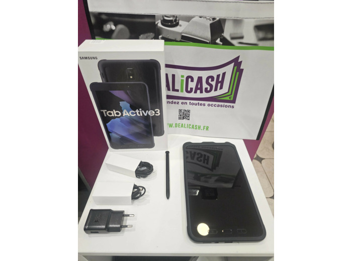Tablette Samsung Galaxy Tab Active3 64 Go 8 pouces Noir