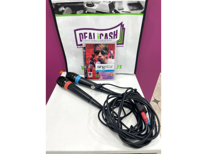 Jeu PS3 Singstar + Micros