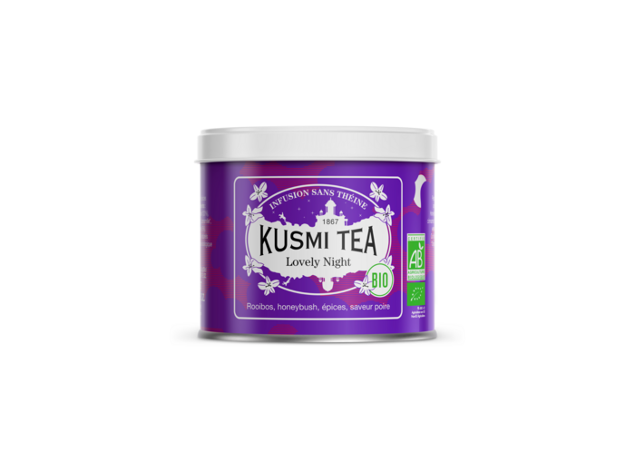 Infusions & Déthéinés Lovely Night Bio - Boîte métal 100g