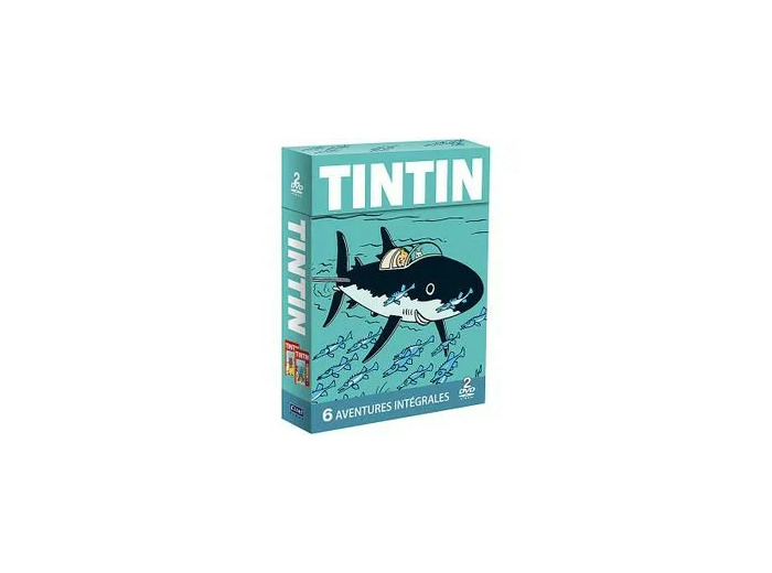 Dvd Tintin : 6 aventures intégrales - Coffret n° 1 - Édition Limitée