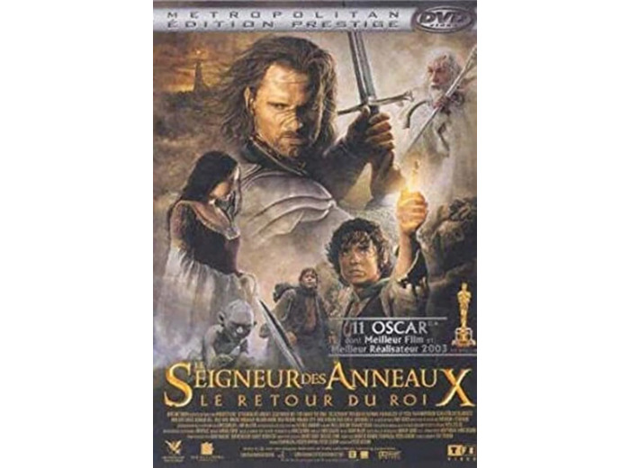 Dvd Le Seigneur des Anneaux : Le retour du Roi - Édition Prestige