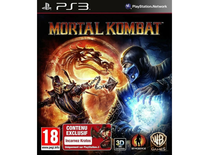 Jeu PS3 Mortal Kombat (2011)
