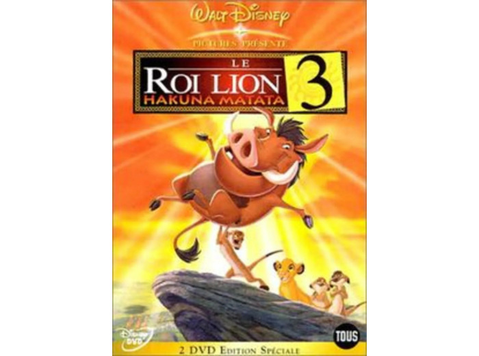 Dvd Le Roi Lion 3, Hakuna Matata - Édition Collector - Edition Belge