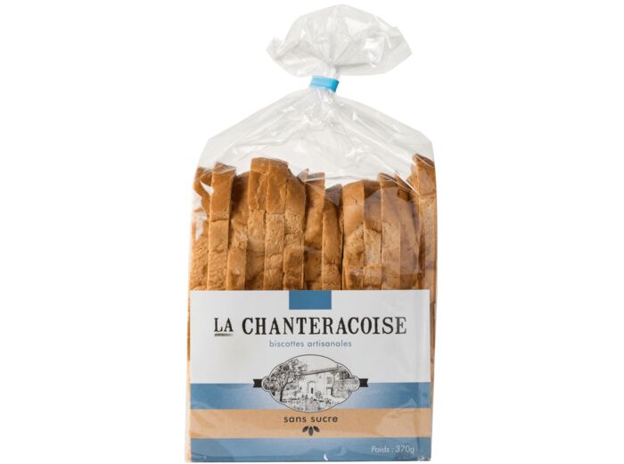 Biscottes artisanales Sans Sucre 370g