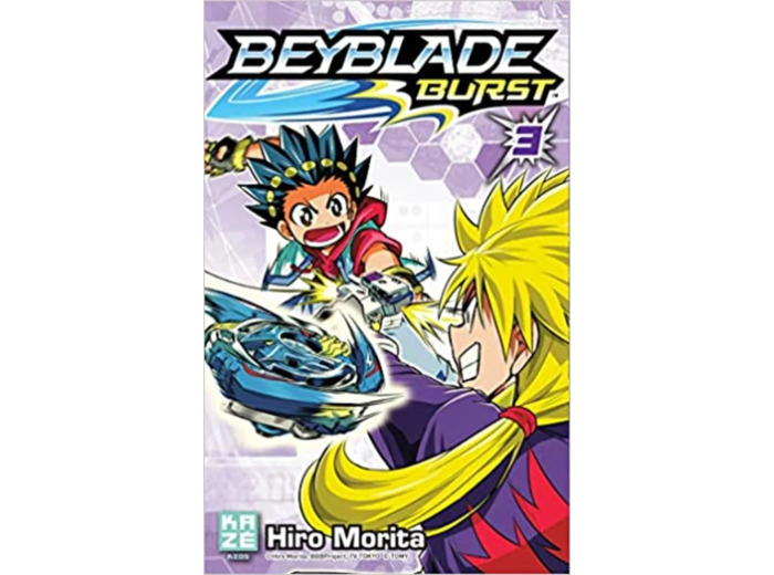 Livre Beyblade Burst T03