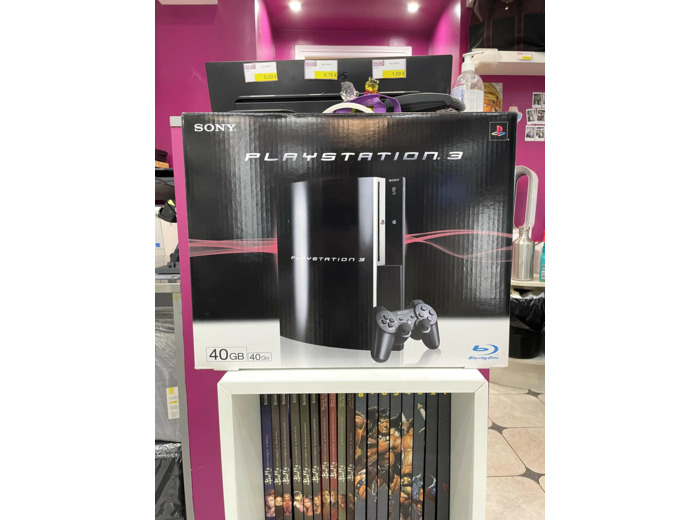 Console Sony Playstation 3 Ps3 Fat 40go avec une manette